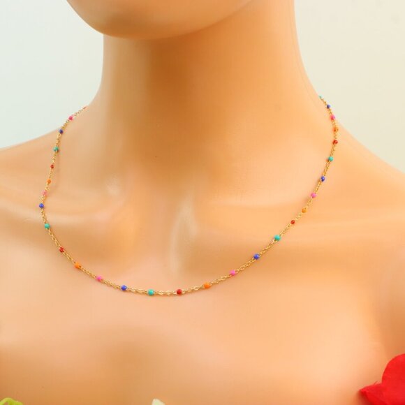 "New Beautiful Design Necklace Chain for Women/Girls, Gift, N732 - Picture 10 of 10